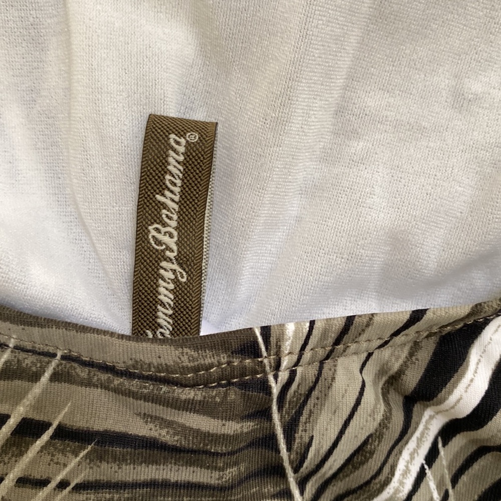 Tommy Bahama halter Keyhole Neck Swimsuit - Picture 5 of 6